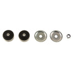 Bilstein 4600 Series 07-13 Jeep Wrangler Front 46mm Monotube Shock Absorber mounting parts