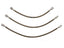 ICON 93-97 Toyota Land Cruiser Brake Line Kit for suspension lift