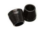 Energy Suspension 70-78 Nissan 240Z/260Z/280Z Black Front and Rear McPherson Strut Bump Stop Set for offroad performance upgrades.