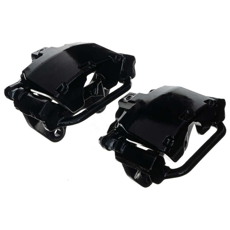 Power Stop 07-20 Cadillac Escalade Rear Black Caliper - Pair w/Bracket Secondary image