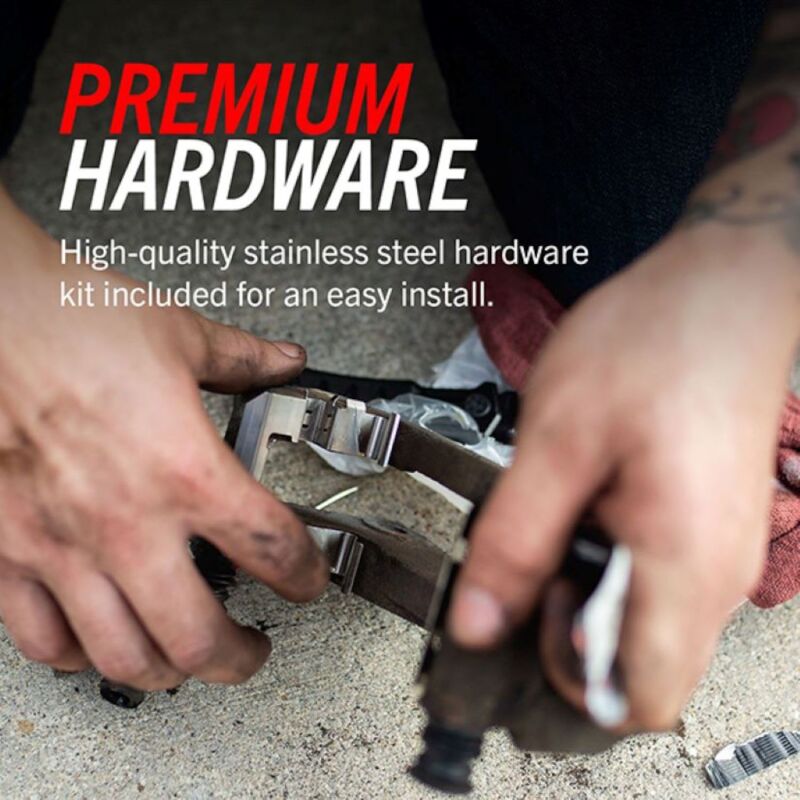 Power Stop 91-98 Dodge Dakota Front Z17 Evolution Ceramic Brake Pads w/Hardware Secondary image