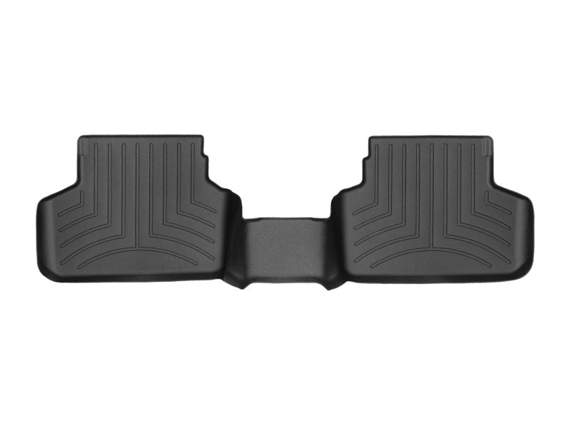 WeatherTech 17+ BMW 5-Series Rear FloorLiner - Black (X-Drive Only) for absolute interior protection Main image