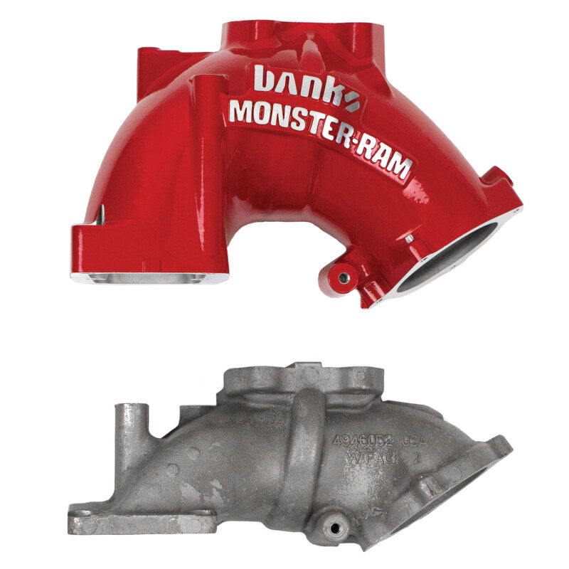 Banks Power 2007.5-2012 Ram 6.7L Monster-Ram Intake System Gen-2 w/Fuel Line - Red w/Heater System Secondary image