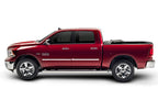 BAK 2022+ Toyota Tundra 5.5ft Bed BAKFlip F1 Bed Cover on red truck