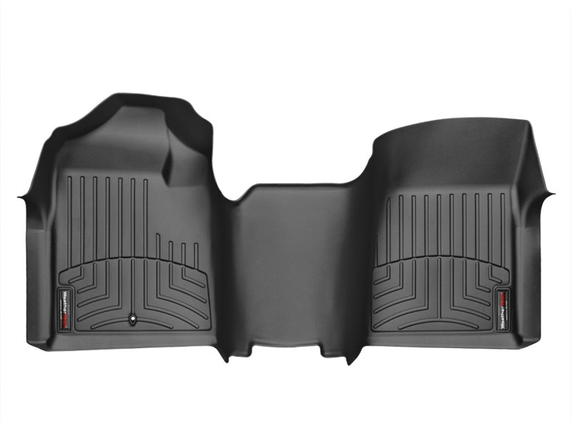 WeatherTech 07-13 Chevrolet Silverado Front FloorLiner - Black Secondary image