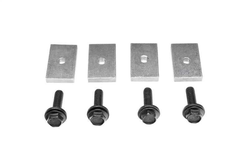 N-Fab ARC Sports Bar 16-22 Toyota Tacoma - Textured Black mounting hardware including bolts and plates