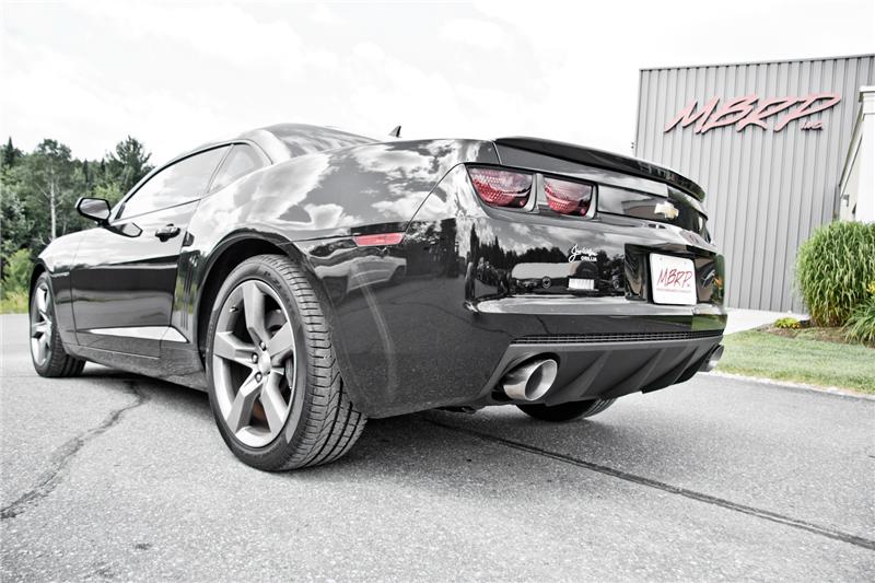 MBRP 2010-2015 Chevrolet Camaro V8 6.2L 3in T304 Axle Back Muffler Delete Secondary image