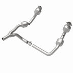 MagnaFlow Conv DF 07-09 Jeep Wrangler/Wrangler Unltd 3.8L (49 State) exhaust system for performance offroad parts.
