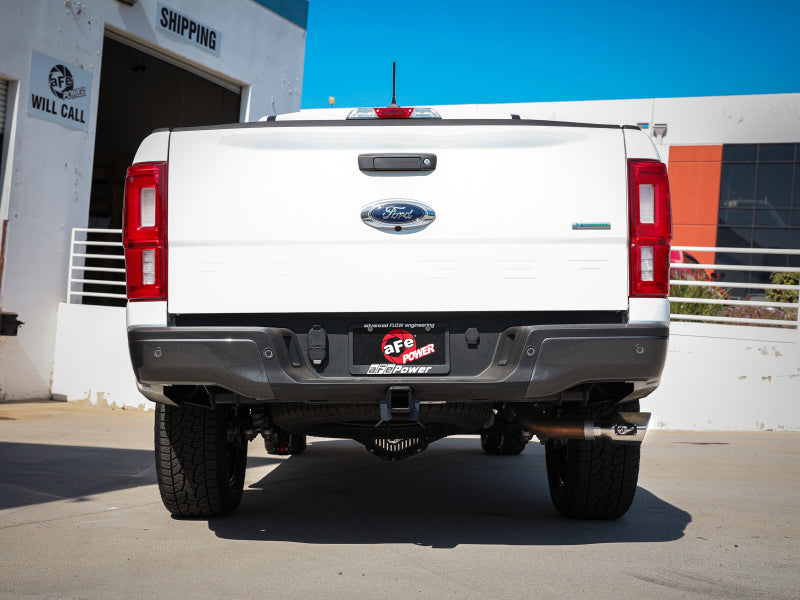 aFe Apollo GT Series 3in 409 SS Axle-Back Exhaust 2019 Ford Ranger 2.3L w/ Polished Tips Secondary image