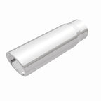 MagnaFlow Tip 1-Pk Re 3.50 X 12 3 Id 15Deg, polished stainless steel exhaust tip for offroad parts.