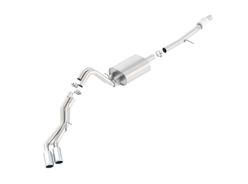 Borla Touring Cat Back 15-16 Chevy Suburban 5.3L V8 2.75in, 2.25in Dual Same Side Exit 4in Tips Secondary image