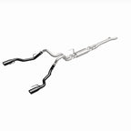 MagnaFlow SYS Cat-Back 2017 Ford F-150 Raptor 3.5L Dual Black Coated 3in Tips exhaust system design