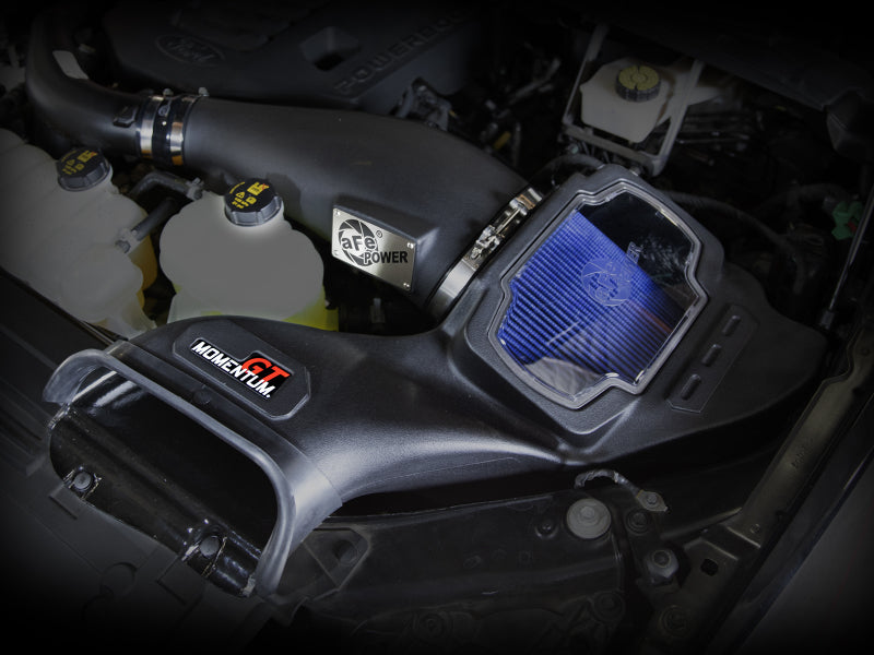 aFe Momentum GT Pro 5R Cold Air Intake System 2021-2022 Ford F-150 V6-3.5L (tt) PowerBoost Secondary image
