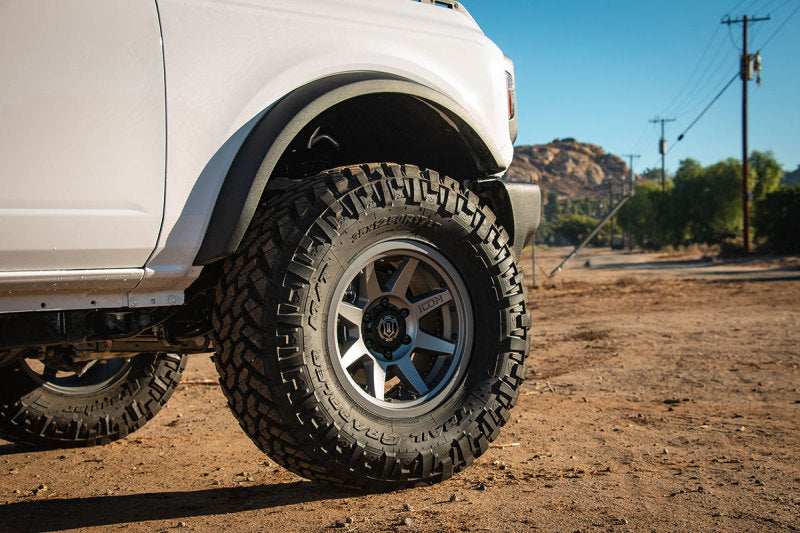 ICON 2021+ Ford Bronco 3in Lift C/O Spacer Kit with offroad tires