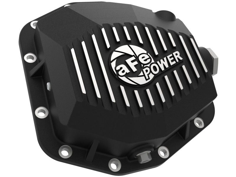 aFe Street Series Rear Differential Cover Black w/Machined Fins 20+ Jeep Gladiator JT (Dana M220) Secondary image