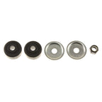 Bilstein 4600 Series 1997 Ford F-150 Base RWD Front 46mm Monotube Shock Absorber and hardware components