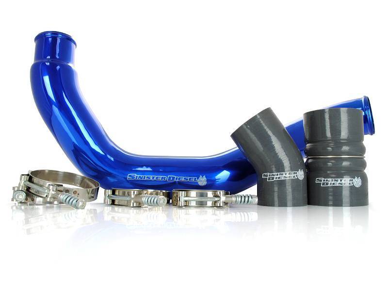 Sinister Diesel 03-07 Ford 6.0L Powerstroke Hot Side Charge Pipe Secondary image