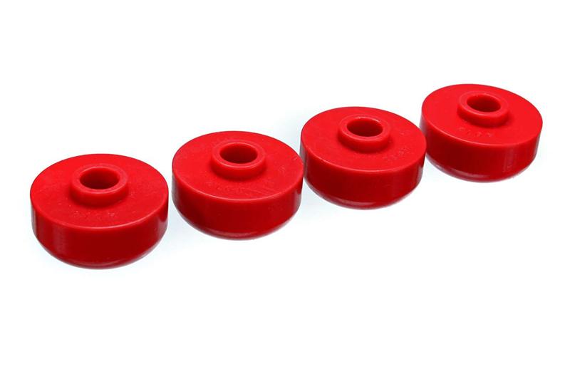 Energy Suspension 63-82 Chevrolet Corvette Red Rear Leaf Spring Bushing Set for performance offroad parts.