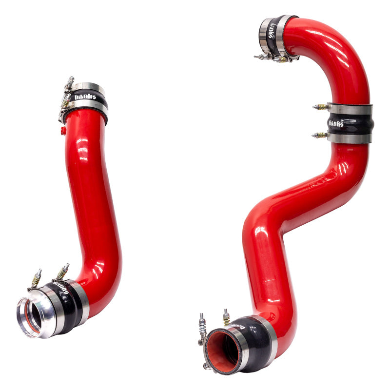 Banks Power 17-19 Chevy/GMC 2500HD/3500HD Diesel 6.6L Boost Tube Upgrade Kit - Red Secondary image