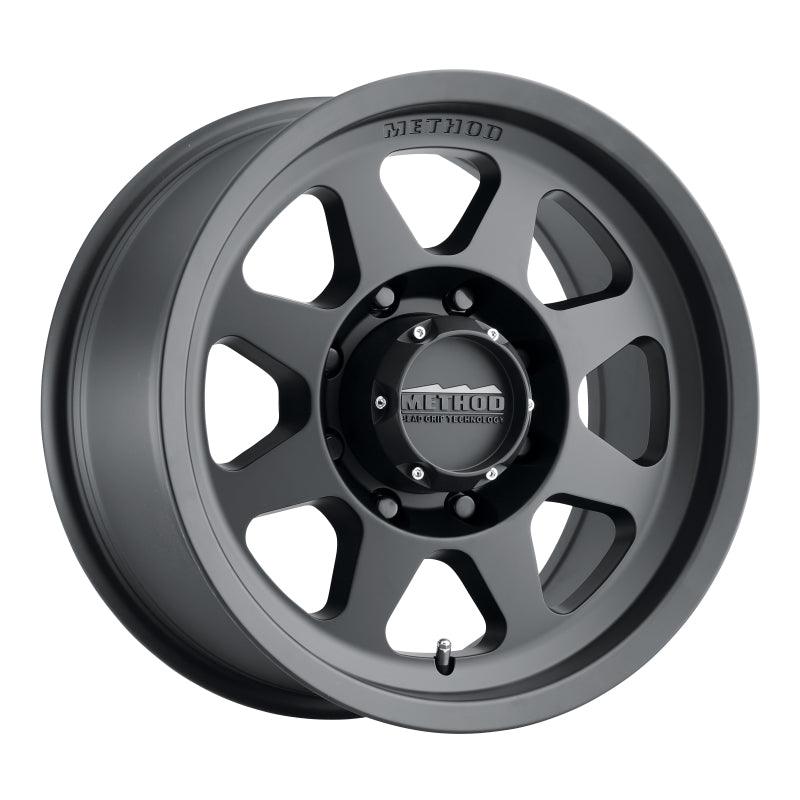 Method MR701 17x8.5 0mm Offset 8x170 130.81mm CB Matte Black Wheel Secondary image