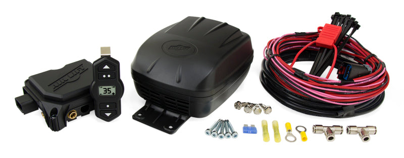 Air Lift Wireless One (2nd Generation) compressor kit with controller.