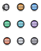 Rigid Industries 360-Series 4in LED Off-Road Diffused Beam - RGBW Backlight (Pair) color options.