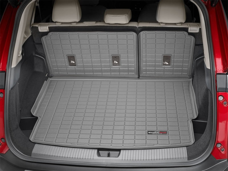 WeatherTech 2021+ Nissan Rogue Cargo Liners - Grey Secondary image