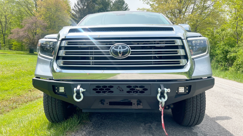 Fishbone Offroad 14-21 Toyota Tundra Front Bumper - Black Texture Secondary image