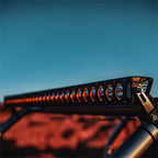 Rigid Industries Revolve 10in Bar w/Amber Trim Ring for offroad lighting