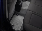 WeatherTech 98-06 BMW 3-Series Rear Rubber Mats - Grey in vehicle interior