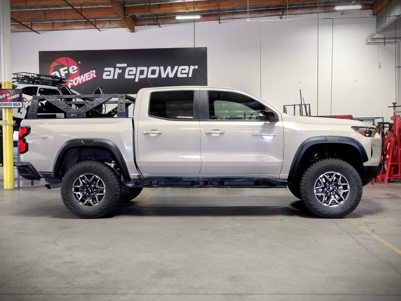 aFe CONTROL 23-24 Chevrolet Colorado ZR2 / GMC Canyon AT4X L4 2.7L (t) 1.25in Leveling Kit - Red Secondary image