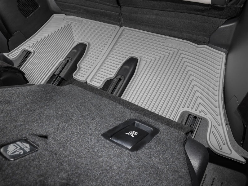 WeatherTech 24-26 Lexus TX 2nd Row Rear All-Weather Floor Mats - Grey Secondary image
