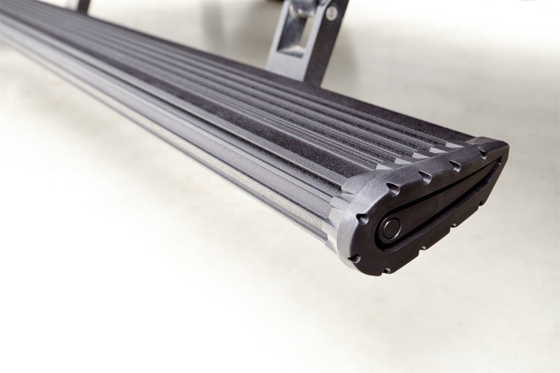 AMP Research 20-23 Jeep Gladiator (Launch/Overlnd/Rubicon/Sport/Sport S) PowerStep Xtreme - Black close-up view