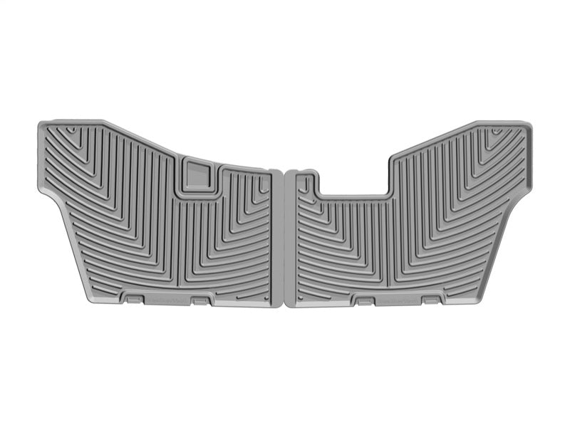 WeatherTech 2016+ Honda Pilot Rear Rubber Mats - Grey Secondary image
