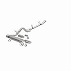 MagnaFlow 2021 Ford Bronco Overland Series Cat-Back Exhaust w/ Single Straight Driver Exit- No Tip components and assembly