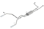 Borla 16-19 Nissan Titan 5.6L V8 2WD/4WD S-Type Catback Exhaust system for enhanced offroad performance.