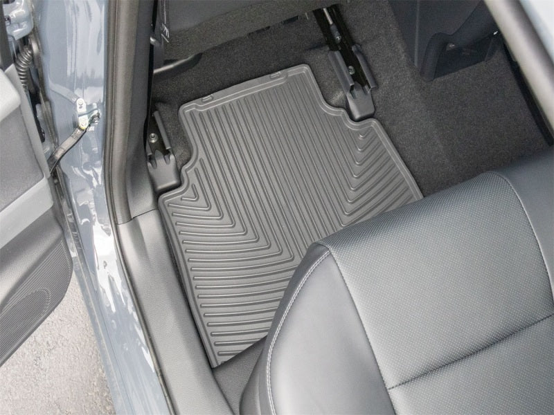 WeatherTech 23-26 Toyota Prius 2nd Row Rear All-Weather Floor Mats - Grey Secondary image