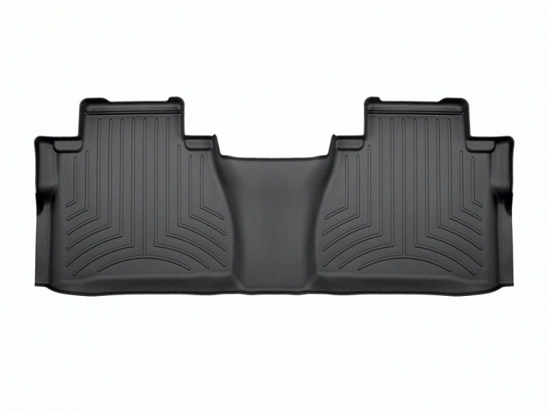 WeatherTech 14+ Toyota Tundra Double Cab Rear FloorLiner - Black Secondary image