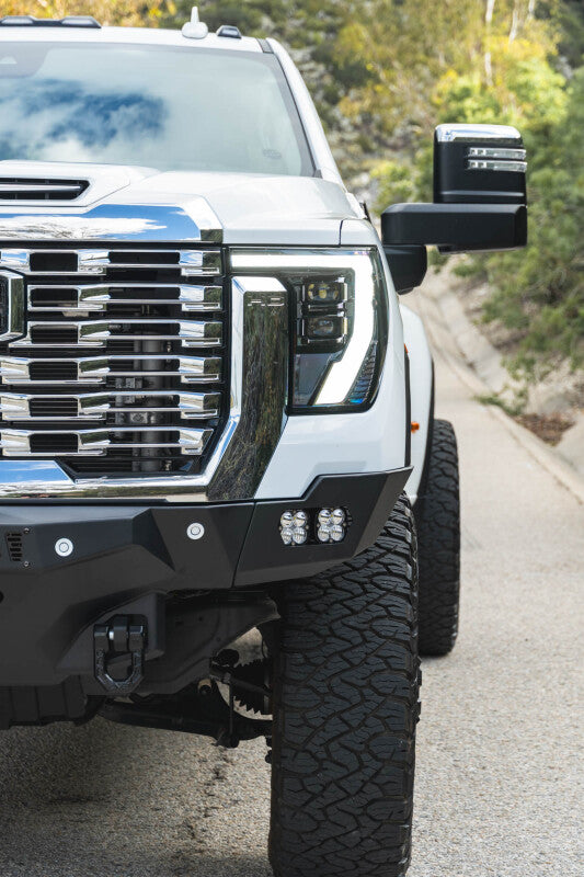 DV8 Offroad 24-26 GMC Sierra 2500/3500 Spec Series Front Bumper w/ Winch Secondary image