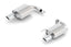 Borla Atak S Rear Section 15-17 Ford Mustang GT 5.0L V8 MT/AT 2.5in pipe 4in tip exhaust system