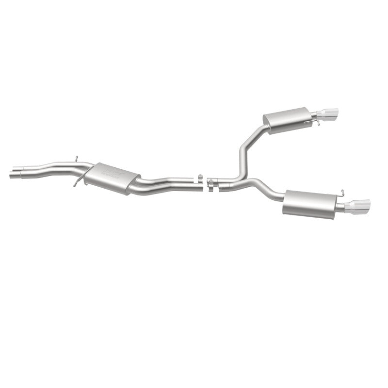 MagnaFlow Sys C/B 12-15 Audi A6 / A7 3.0L V6 SS 2.5in Dual Split Rear Ext 4in Tips Exhaust System