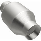 MagnaFlow Conv Univ 2.25in Inlet/Outlet Center/Center Round for offroad performance upgrades