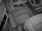 WeatherTech 2016+ Ford F-150 Regular Cab w/ Vinyl Floors Front FloorLiner - Black in truck interior