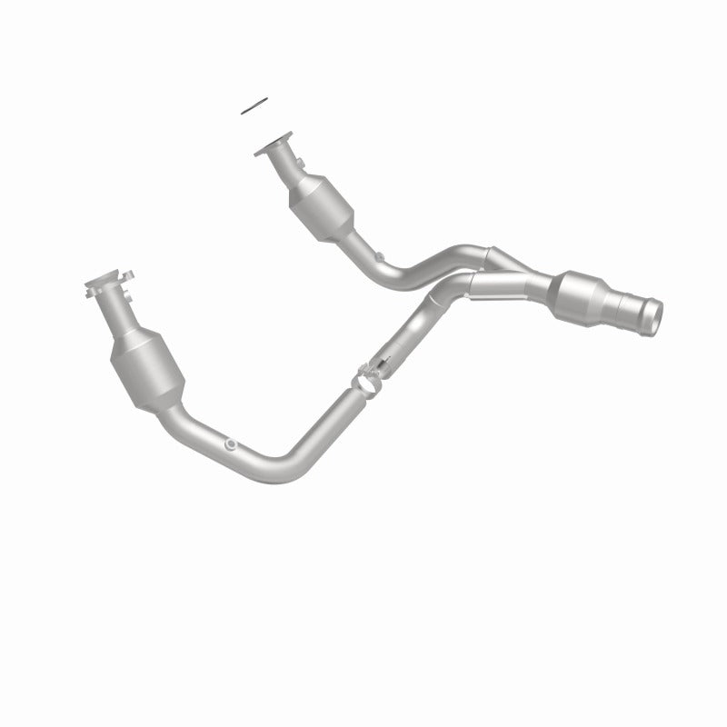 MagnaFlow Converter Direct Fit 2015 GMC Yukon XL V8 6.2L installation part with stainless steel construction