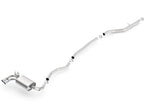 Borla 12-15 BMW 328i Sedan 2.0L AT/MT RWD Dual Left Rear Exit Catback Exhaust part with polished stainless steel design