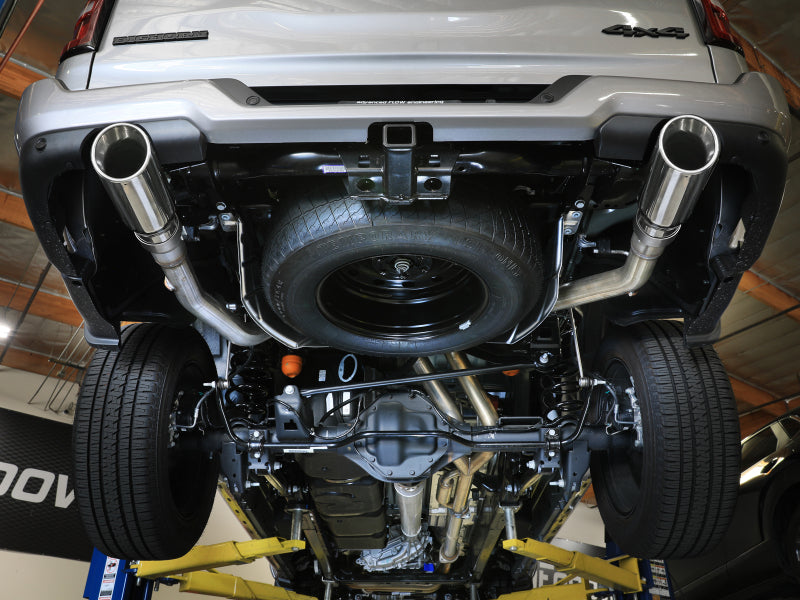 aFe Vulcan Series Cat-Back Exhaust System RAM 1500 2025 V6-3.0L (tt)- Polished Tips Secondary image