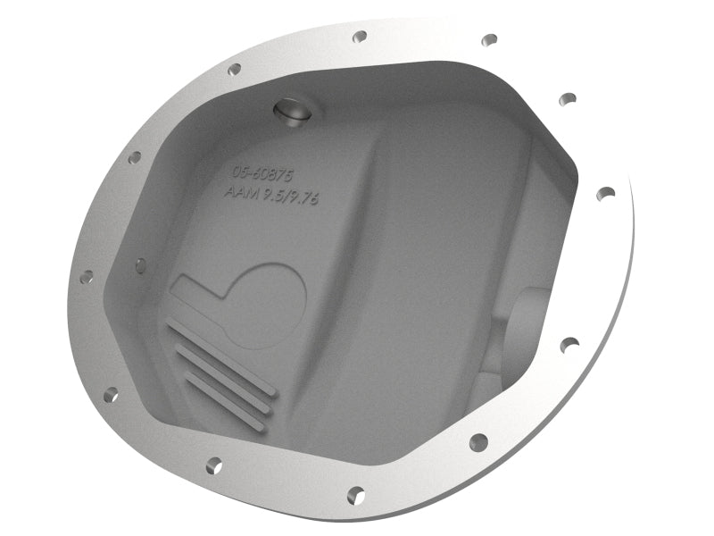 aFe Street Series Rear Differential Cover Raw 14-19 Chevrolet Silverado V8 4.3L / 5.3L / 6.2L Secondary image