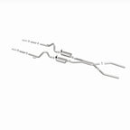 MagnaFlow Sys C/B 64-66 Ford Mustang 2.5inch performance exhaust system