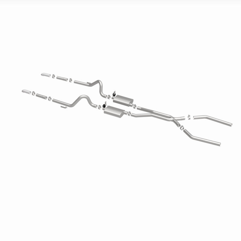 MagnaFlow Sys C/B 64-66 Ford Mustang 2.5inch performance exhaust system