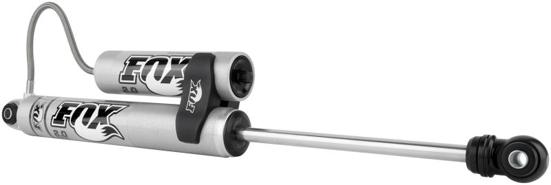 Fox 2.0 Performance Series 10.1in. Smooth Body R/R Shock Aluminum / Std Travel / Eyelet Ends - Black for offroad performance upgrades.